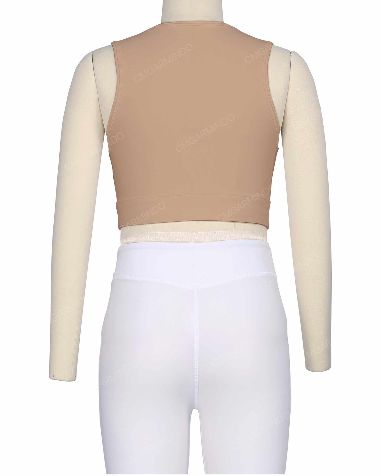 Sleeveless Multipanel Top