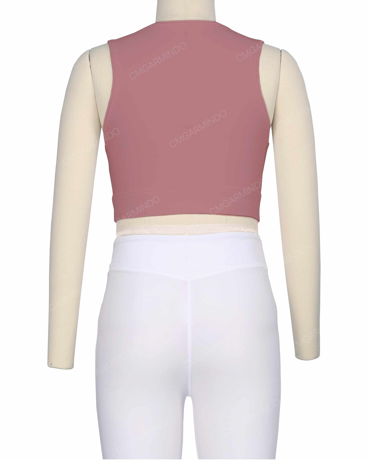 Sleeveless Multipanel Top