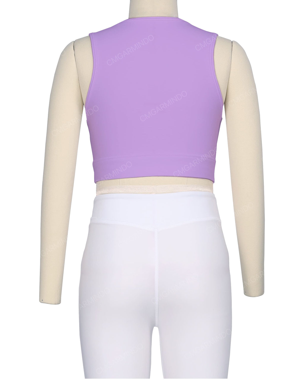 Sleeveless Multipanel Top