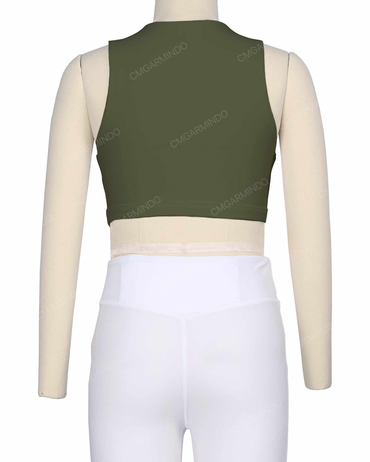 Sleeveless Front Cut Out Top