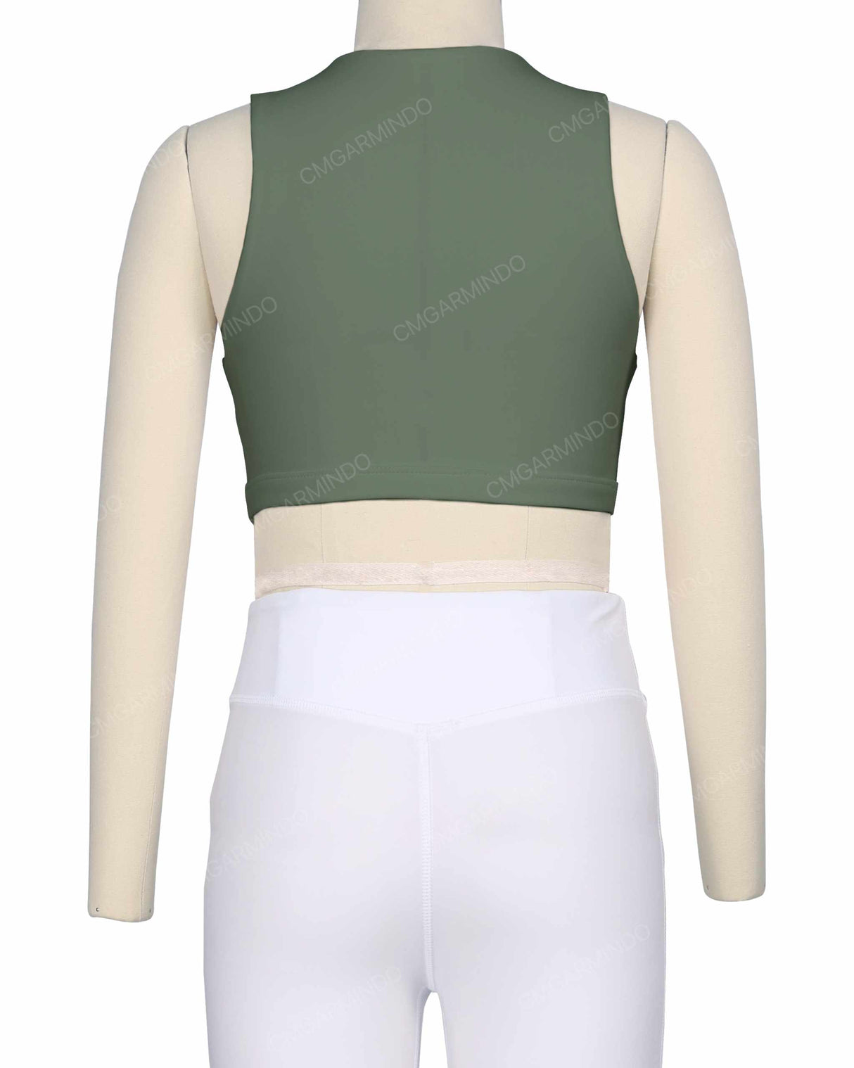 Sleeveless Front Cut Out Top