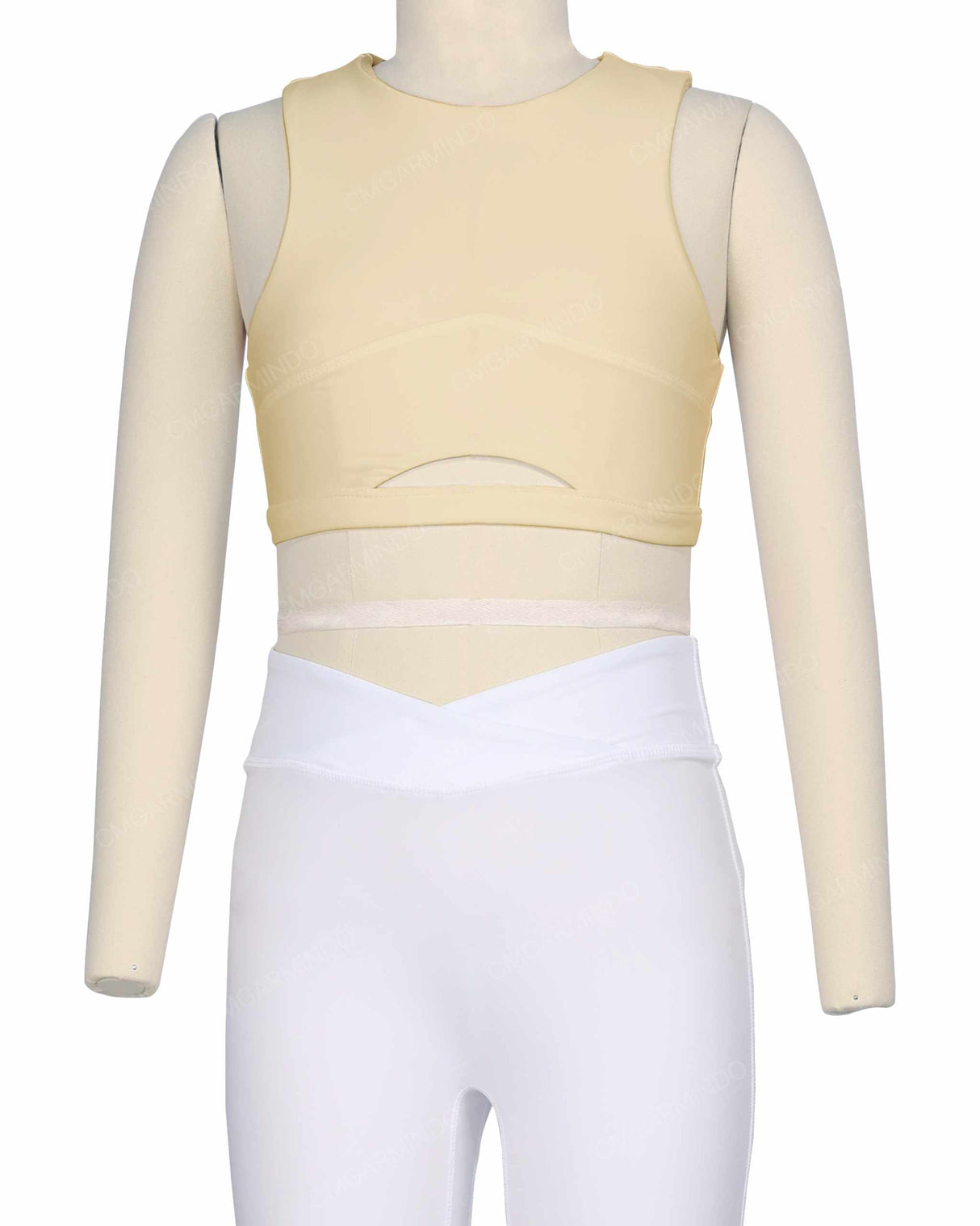 Sleeveless Front Cut Out Top