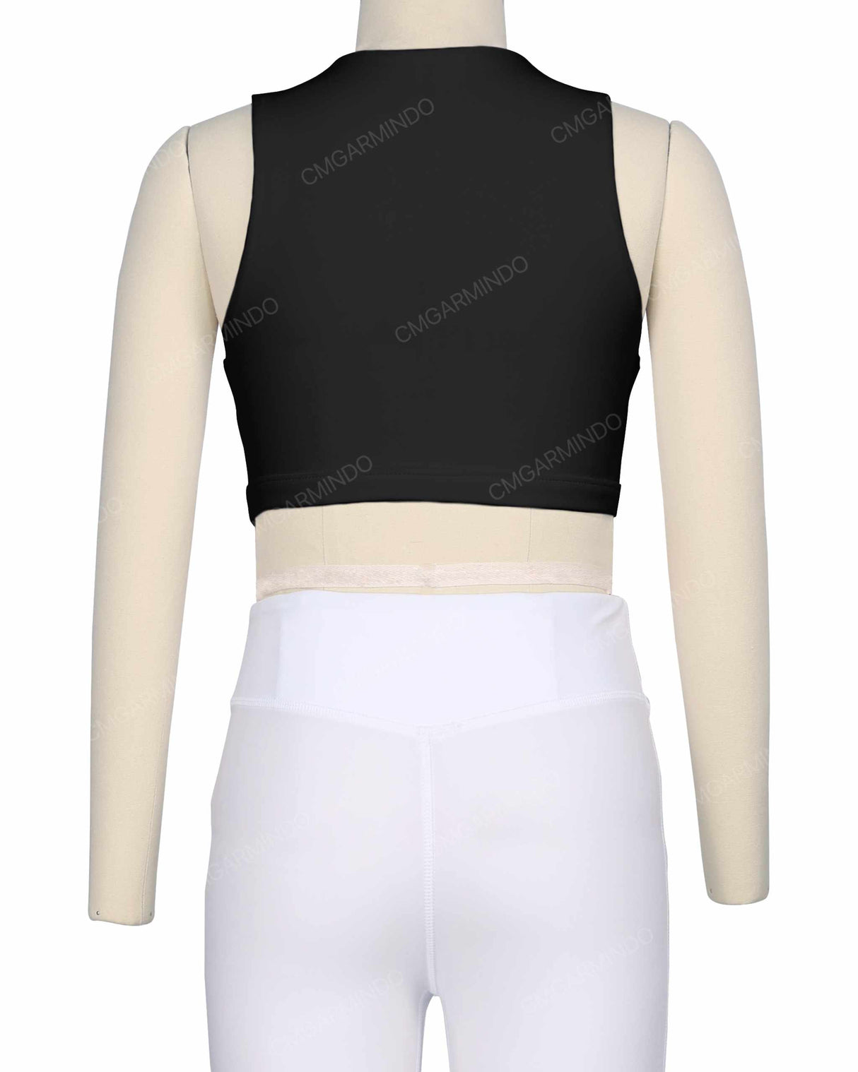 Sleeveless Front Cut Out Top