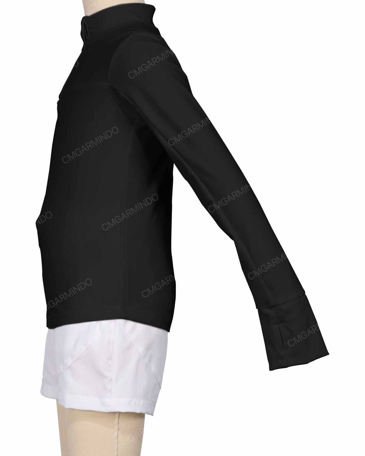 Long Sleeve Multipanel Top