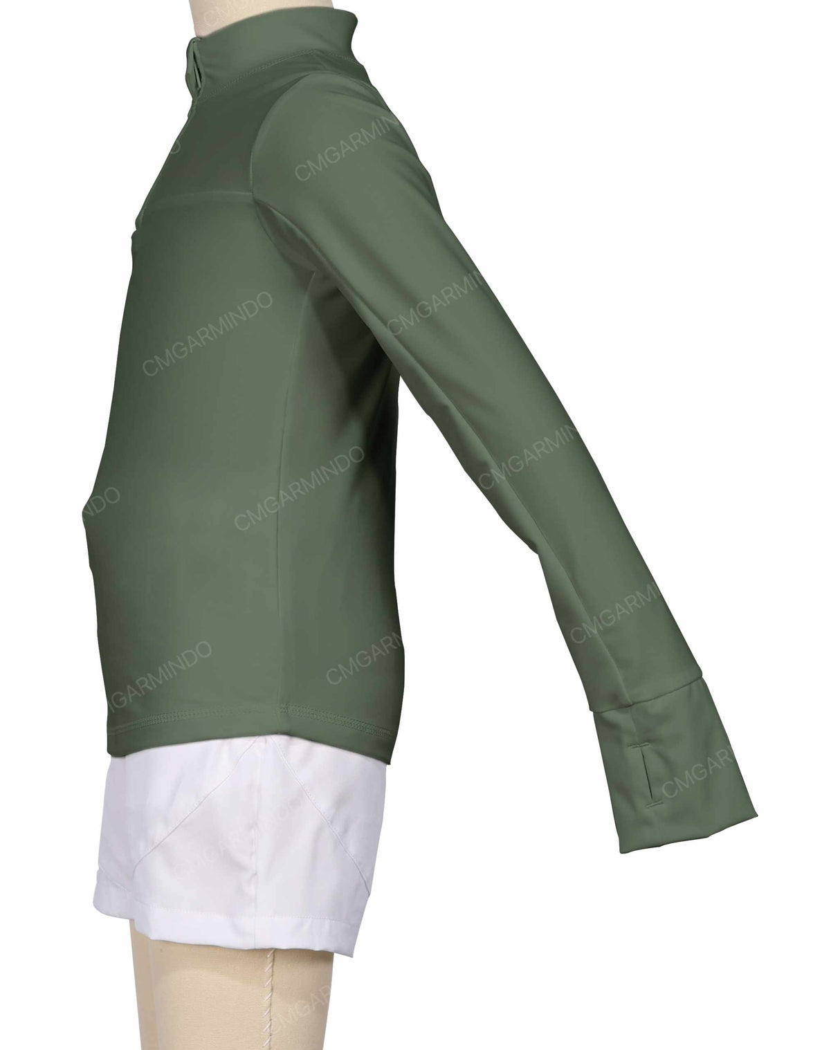 Long Sleeve Multipanel Top