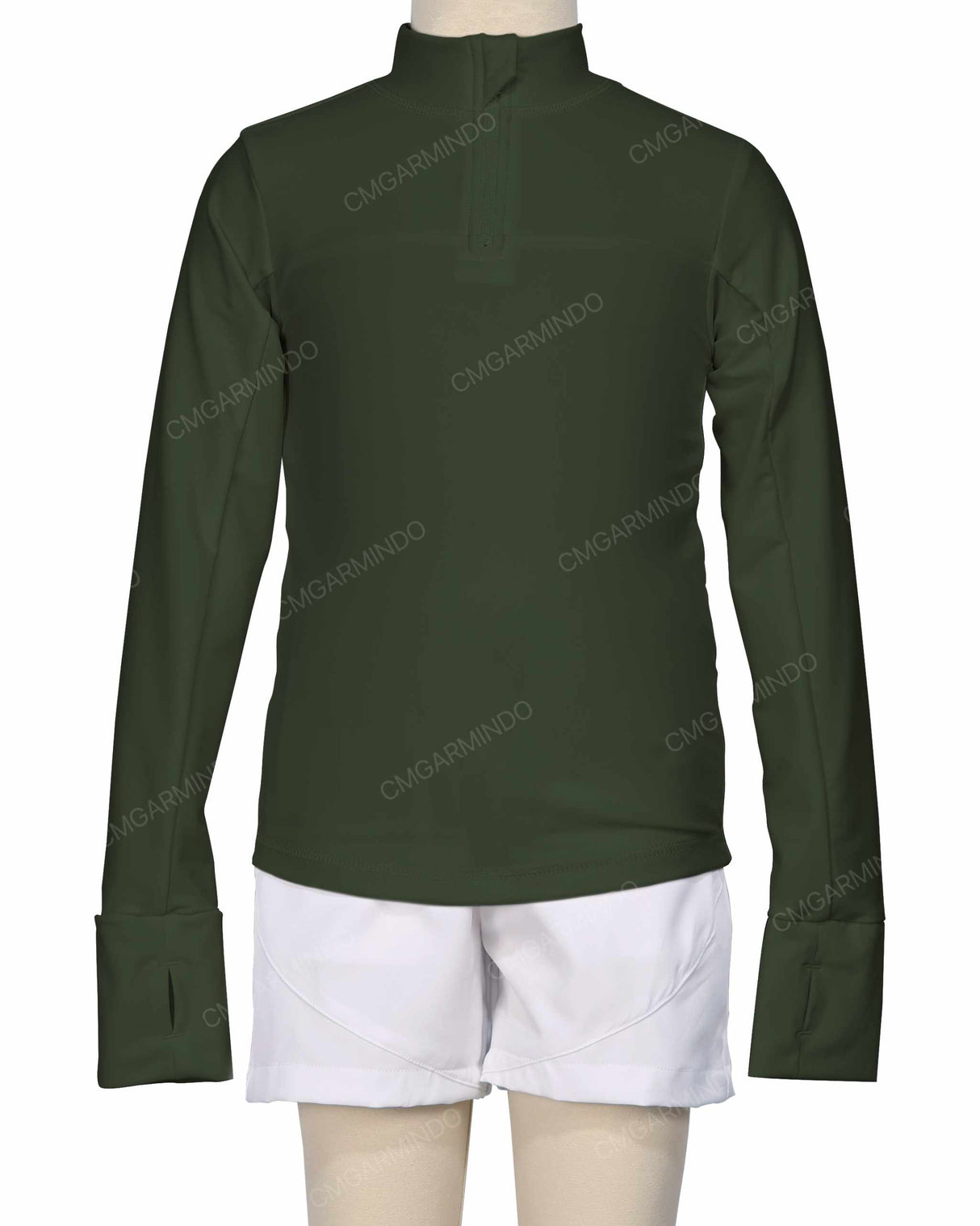 Long Sleeve Multipanel Top