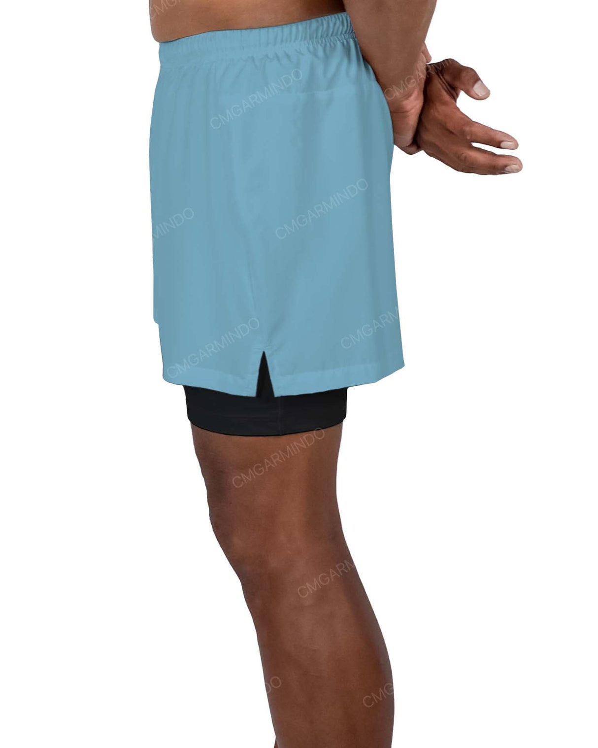 15" Long Liner Side Slit Shorts