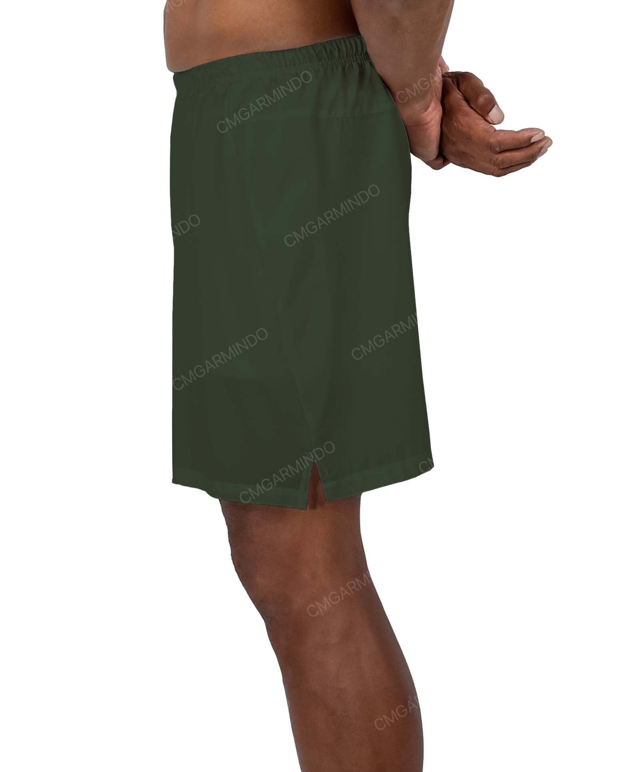 18" Long Liner Side Slit Shorts