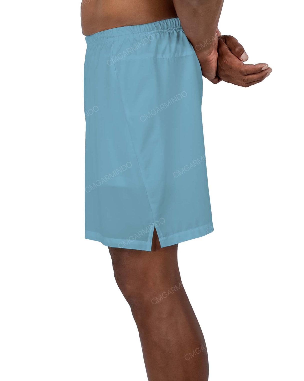 18" Long Liner Side Slit Shorts