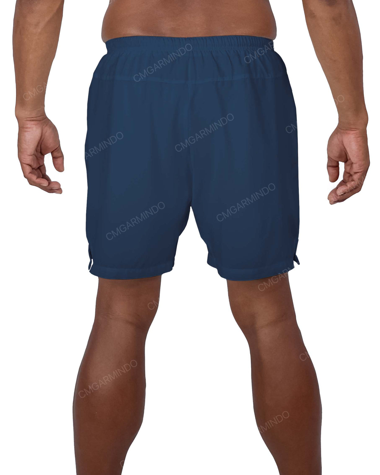 18" Long Liner Side Slit Shorts