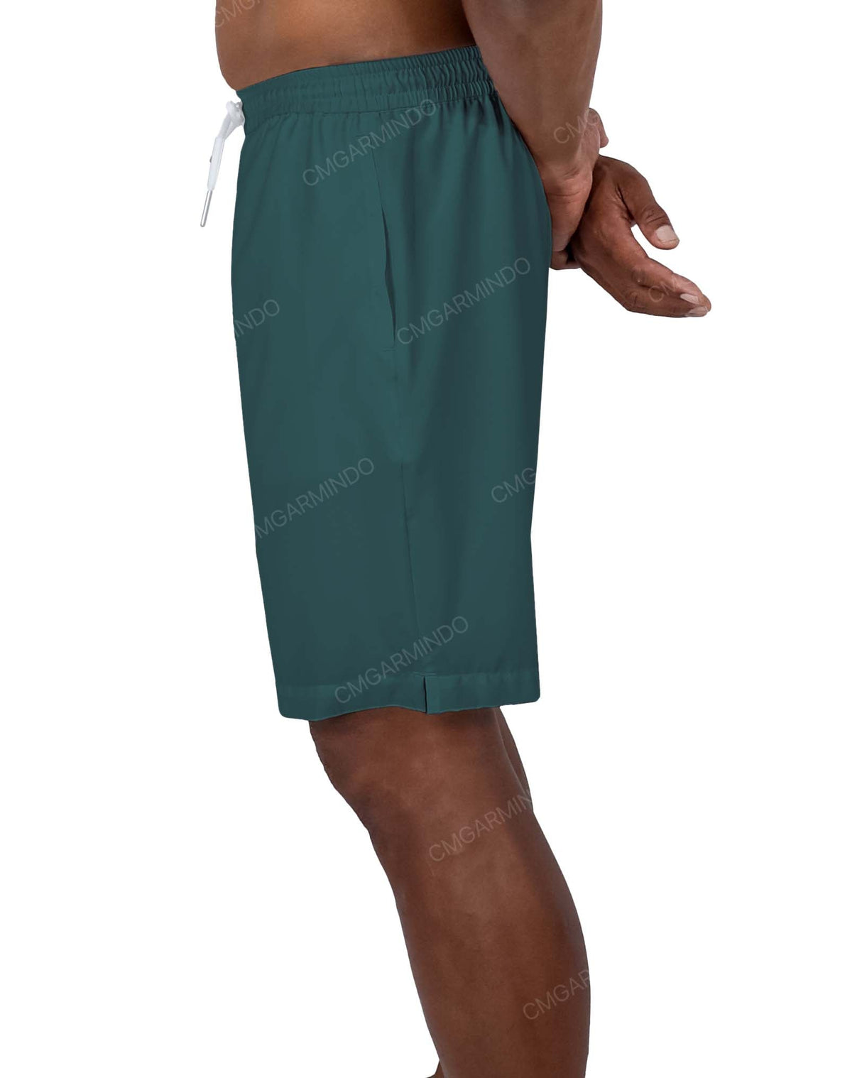 19" Long Liner Side Slit Shorts