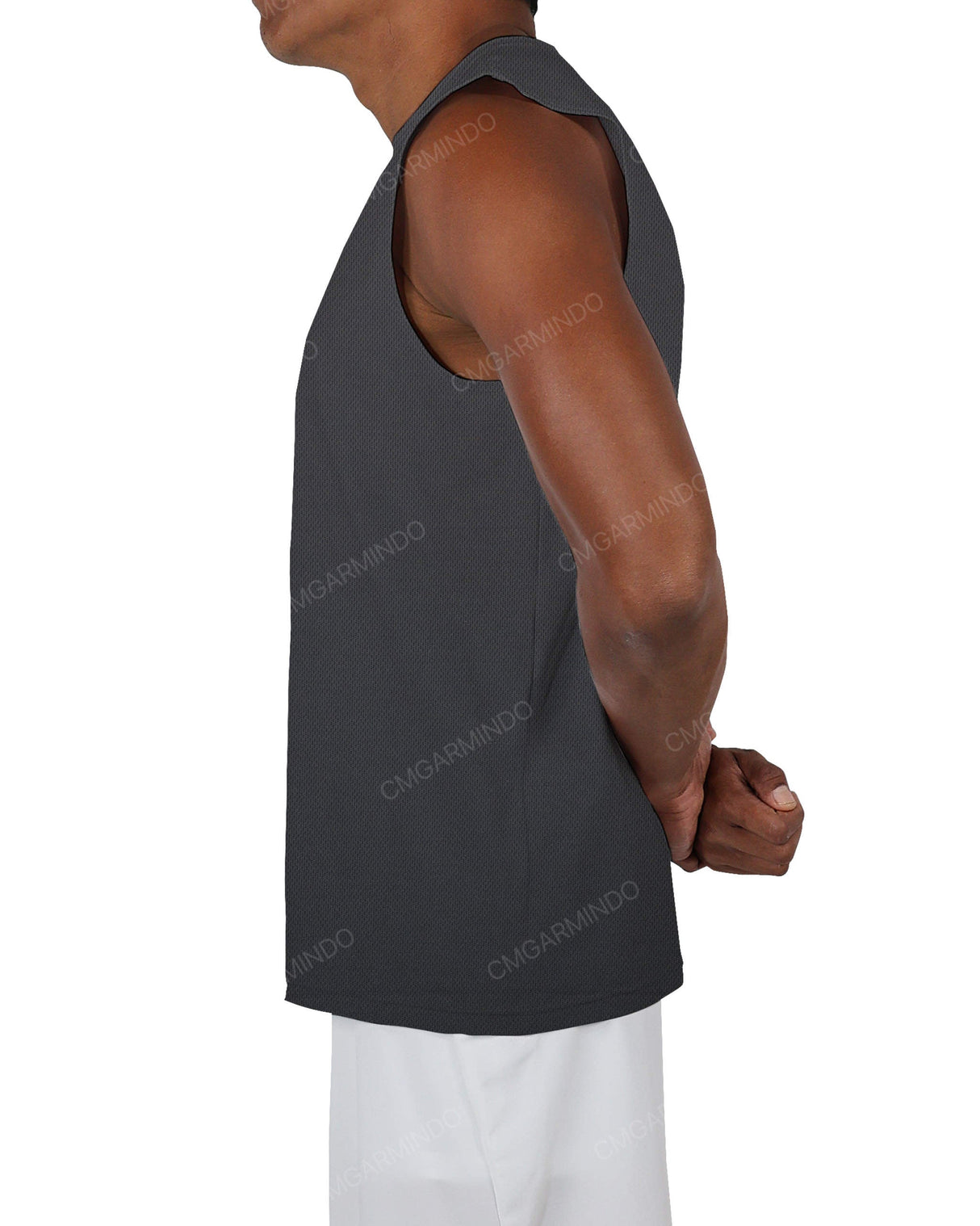 Sleeveless Crew Neck T-Shirt