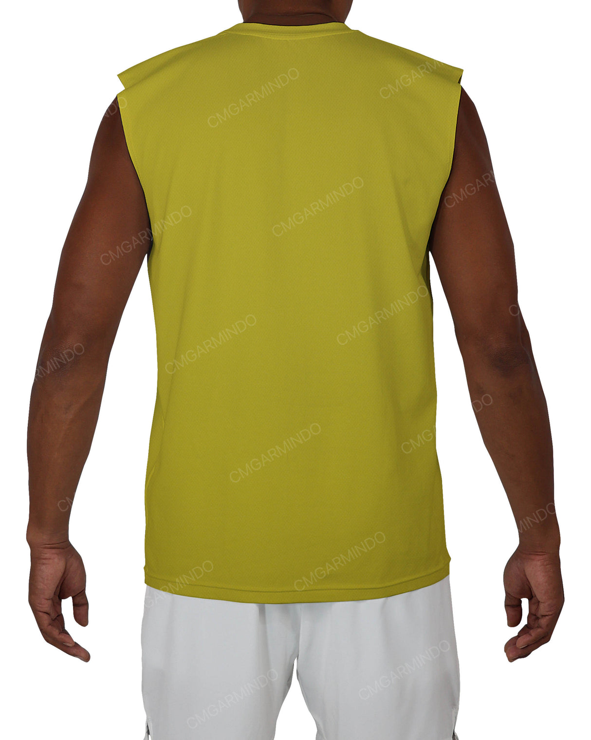 Sleeveless Crew Neck T-Shirt