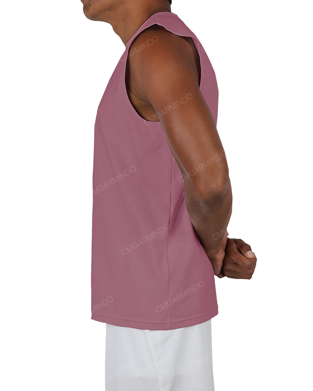 Sleeveless Crew Neck T-Shirt