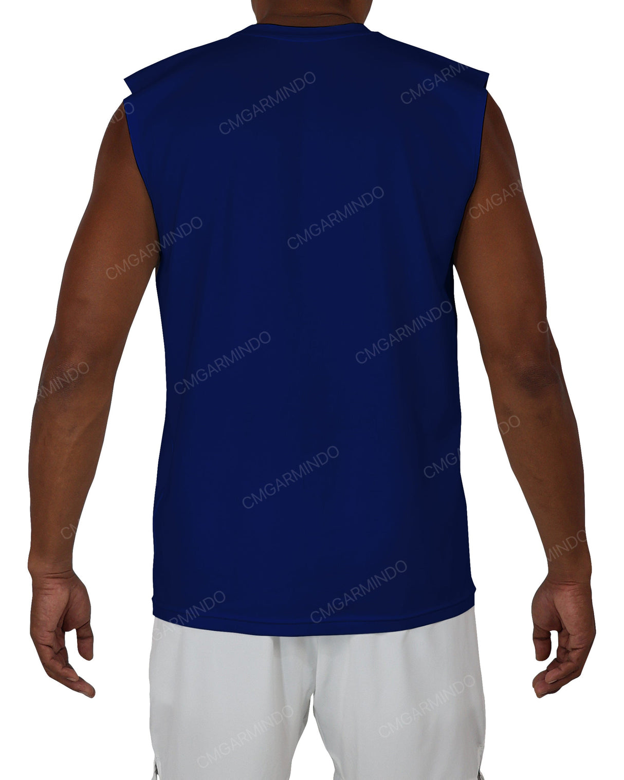 Sleeveless Crew Neck T-Shirt