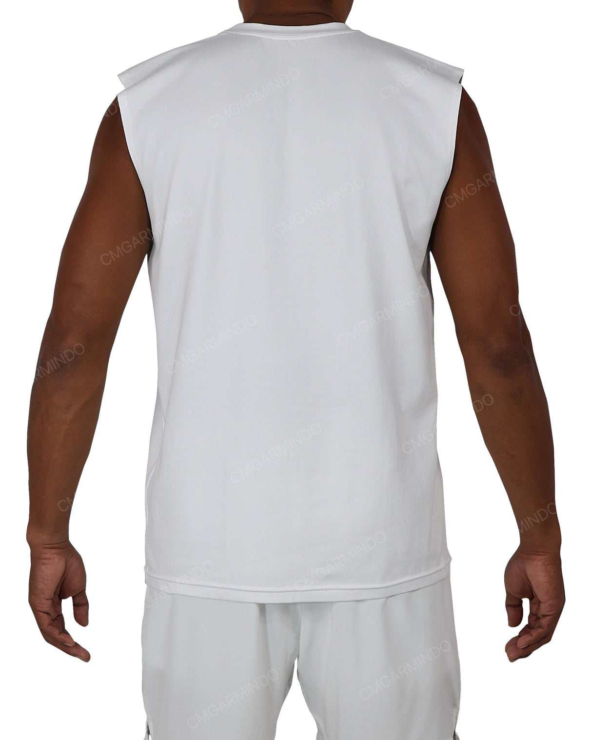 Sleeveless Crew Neck T-Shirt