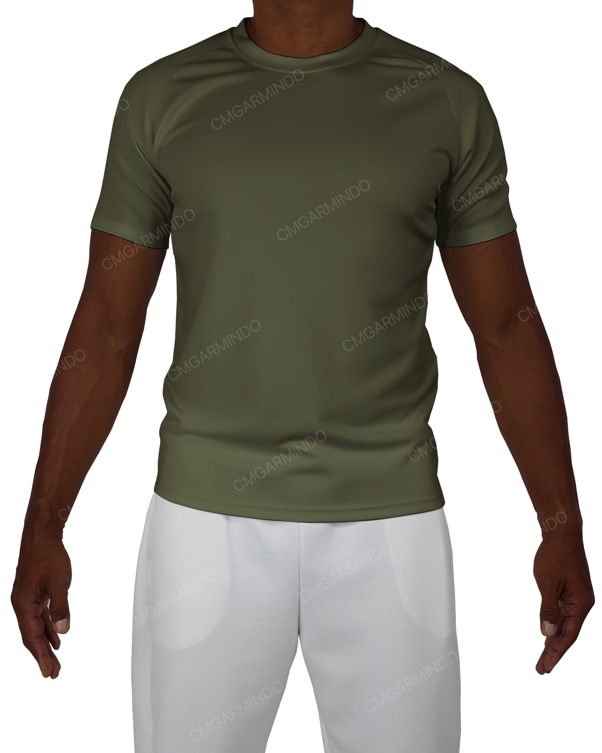 Fitted Short Sleeve Raglan T-Shirt
