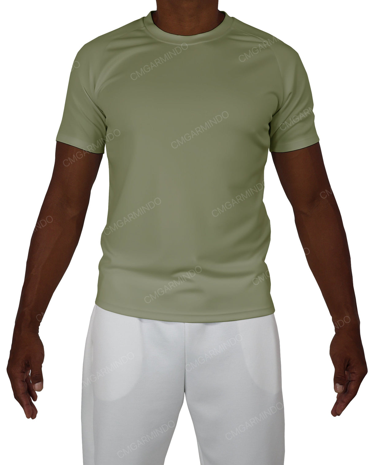 Fitted Short Sleeve Raglan T-Shirt