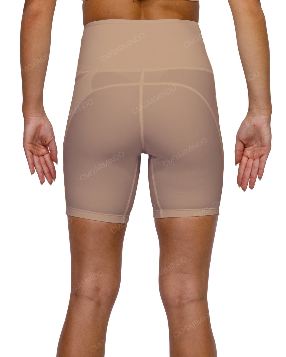 High Rise Multipanel Shorts