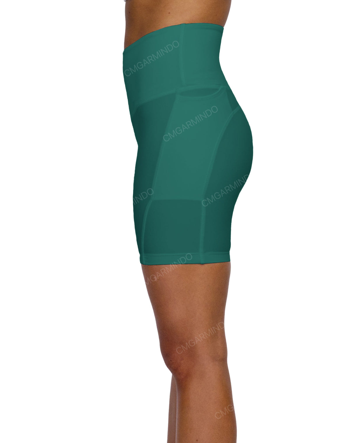 High Rise Multipanel Shorts