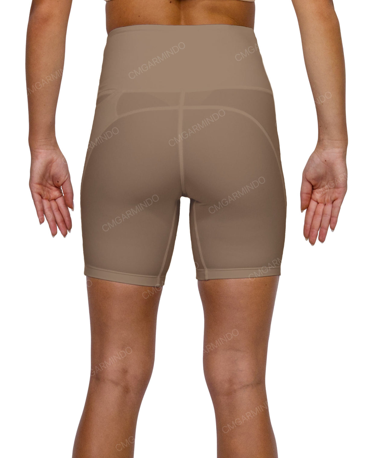 High Rise Multipanel Shorts