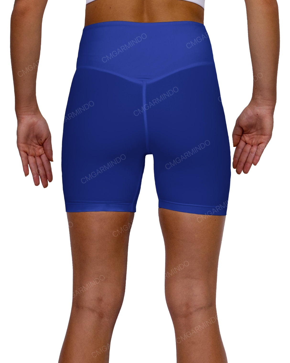 High Rise V-Back Shorts