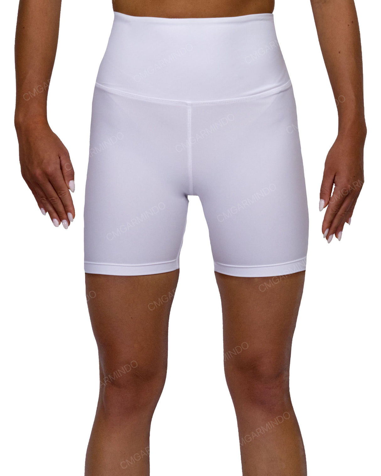 High Rise V-Back Shorts