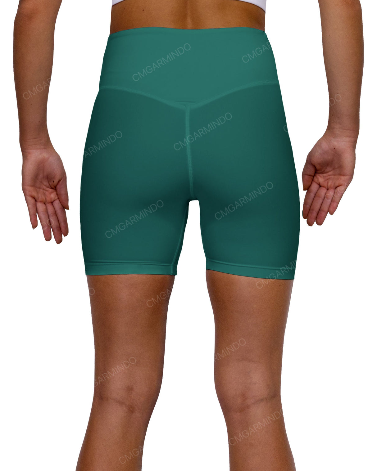 High Rise V-Back Shorts