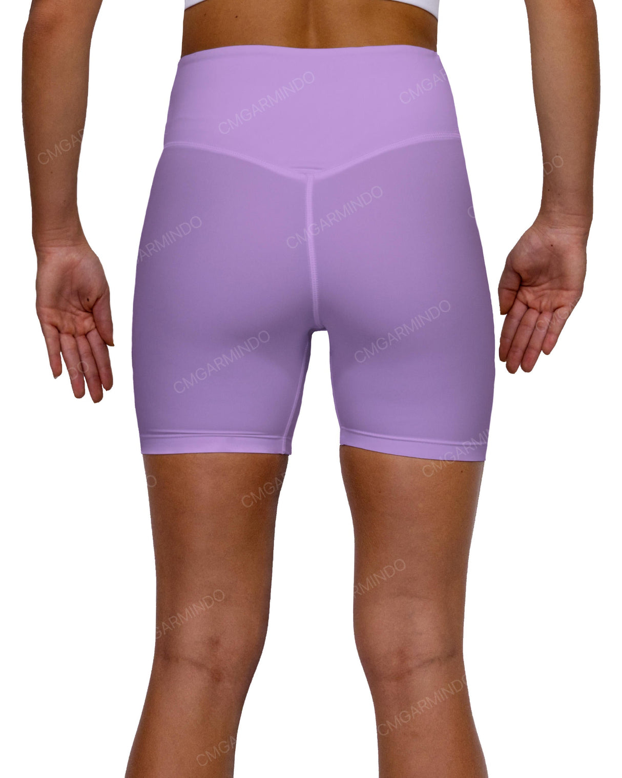 High Rise V-Back Shorts