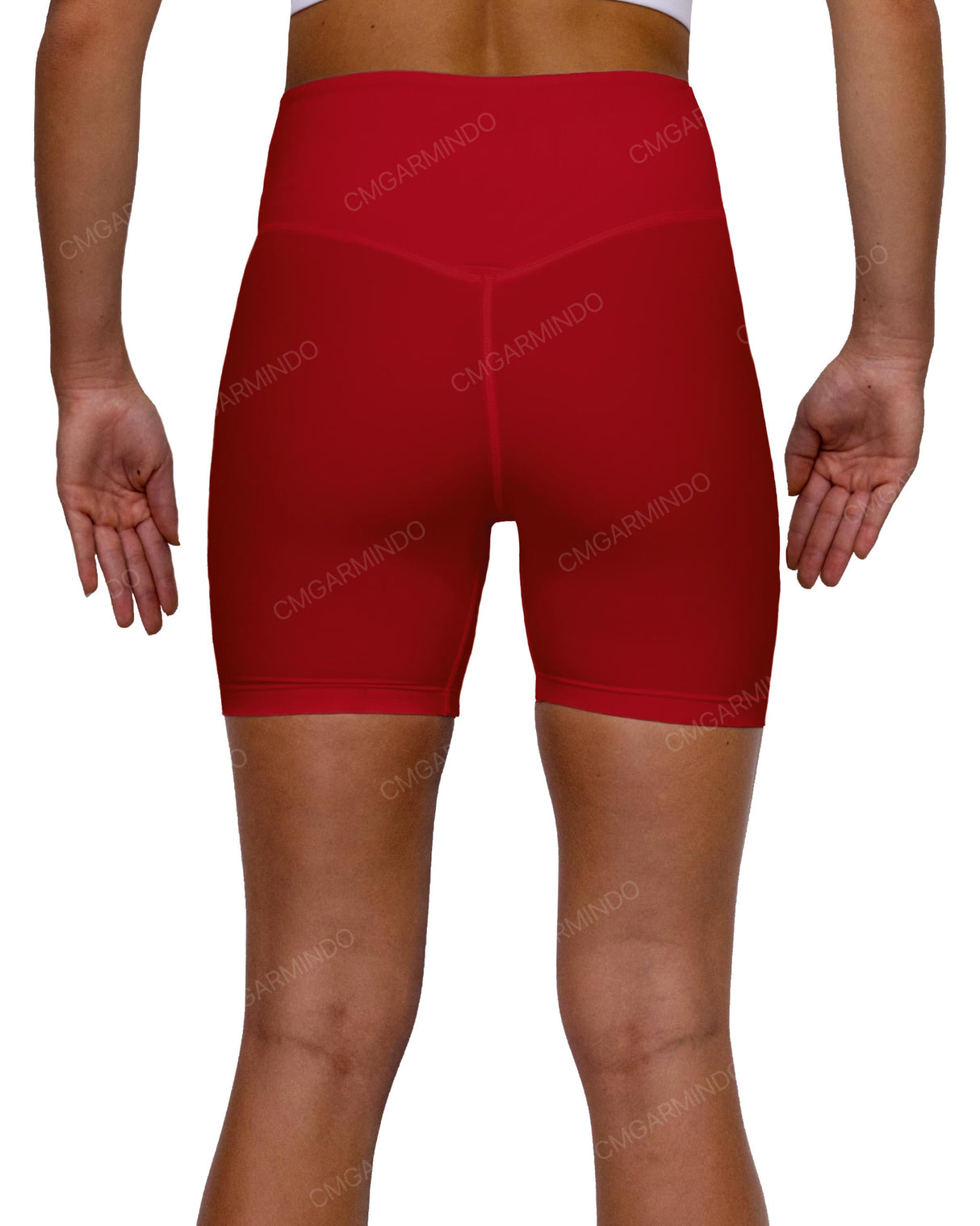 High Rise V-Back Shorts