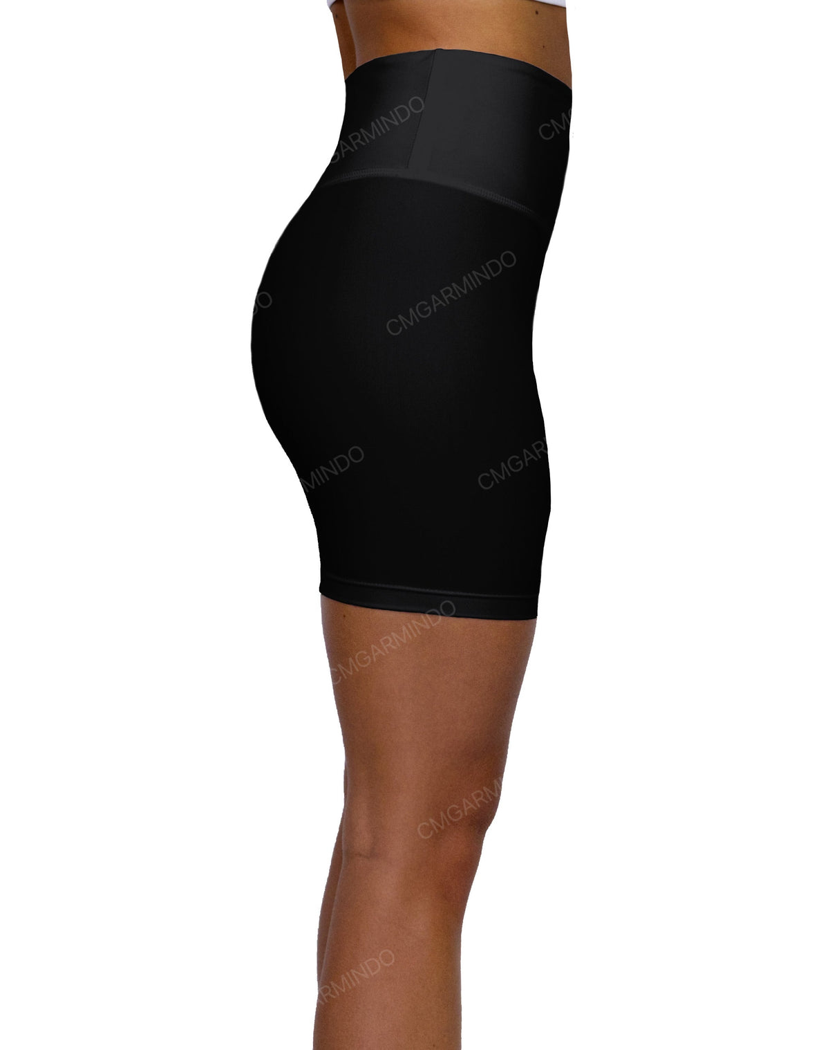 High Rise V-Back Shorts