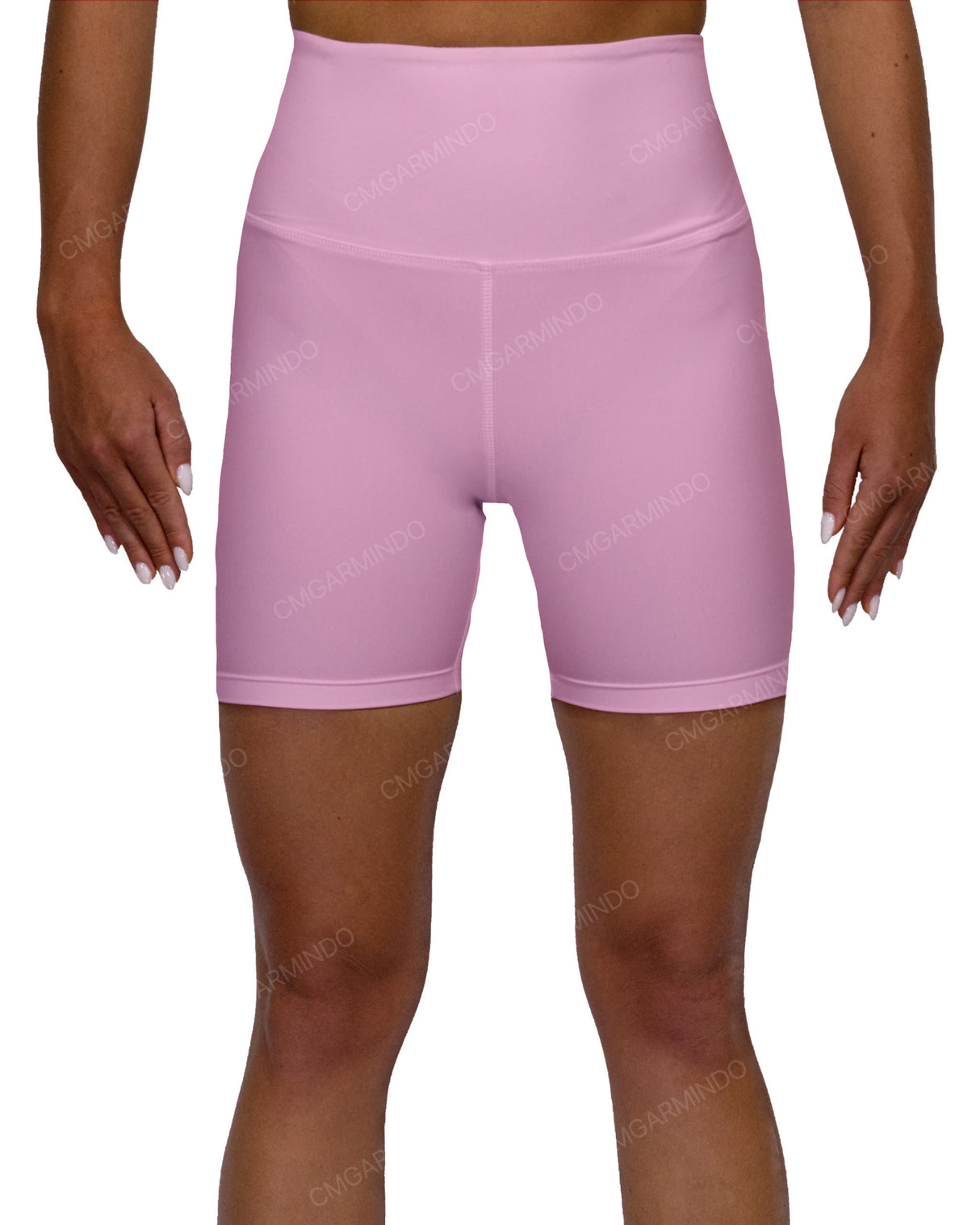 High Rise V-Back Shorts