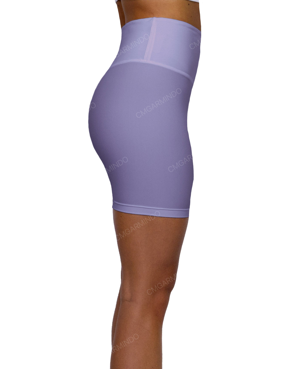 High Rise V-Back Shorts