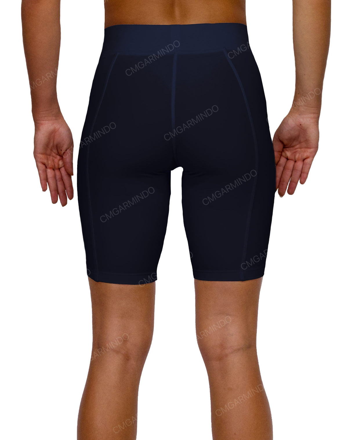Mid Rise Side Panel Shorts