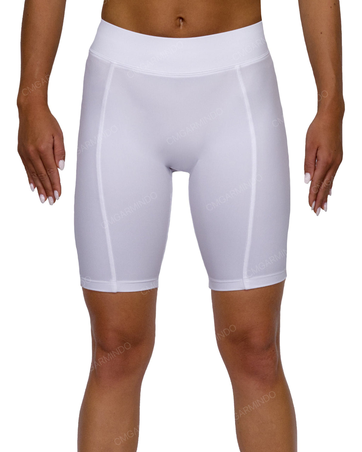 Mid Rise Side Panel Shorts