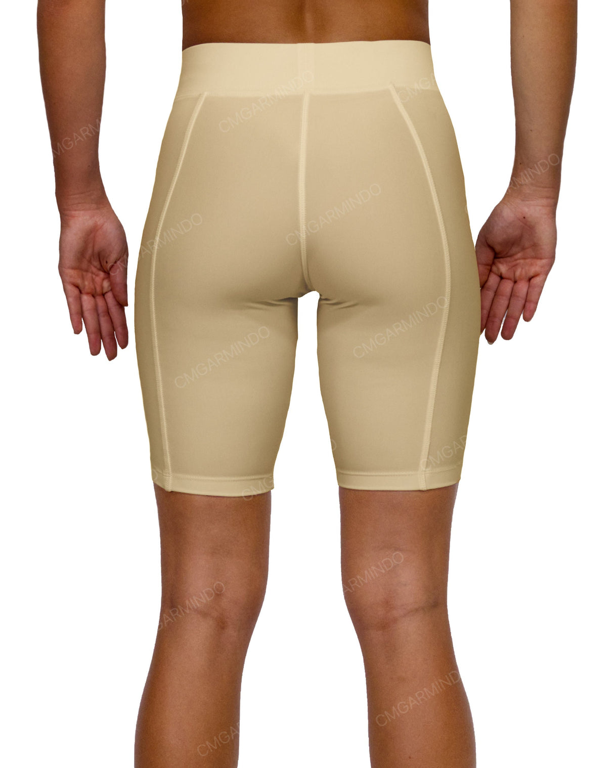 Mid Rise Side Panel Shorts