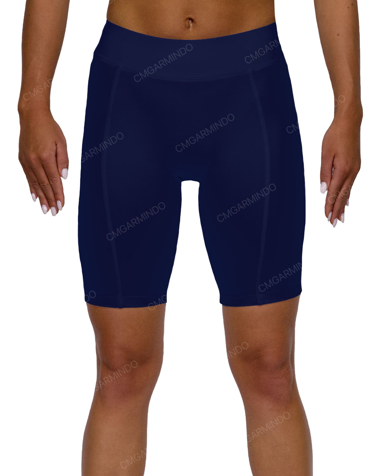 Mid Rise Side Panel Shorts