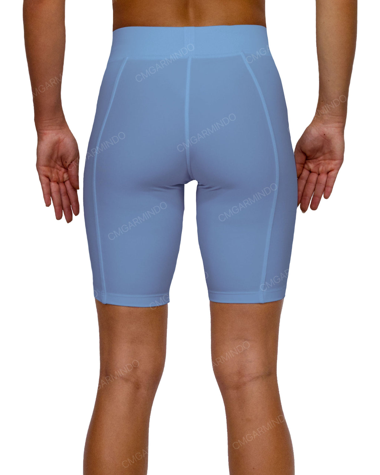 Mid Rise Side Panel Shorts
