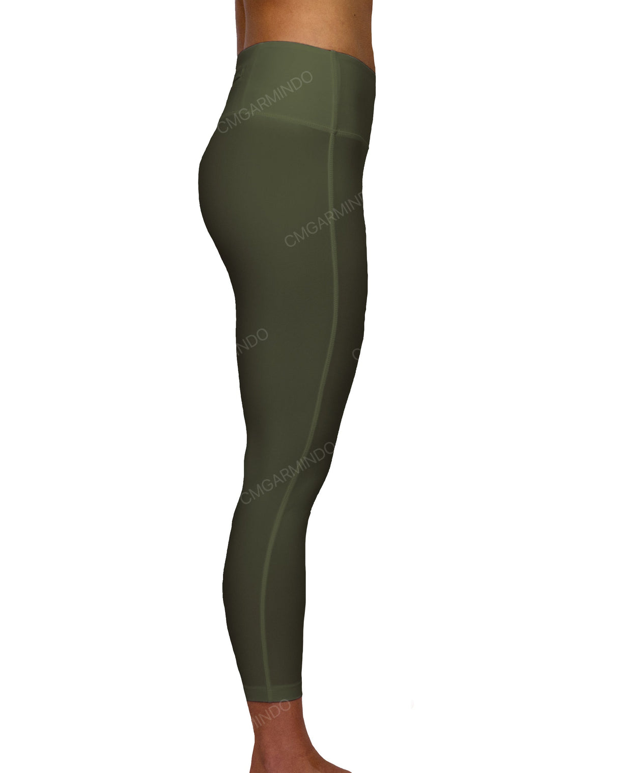 Mid Rise 7/8 Length Leggings