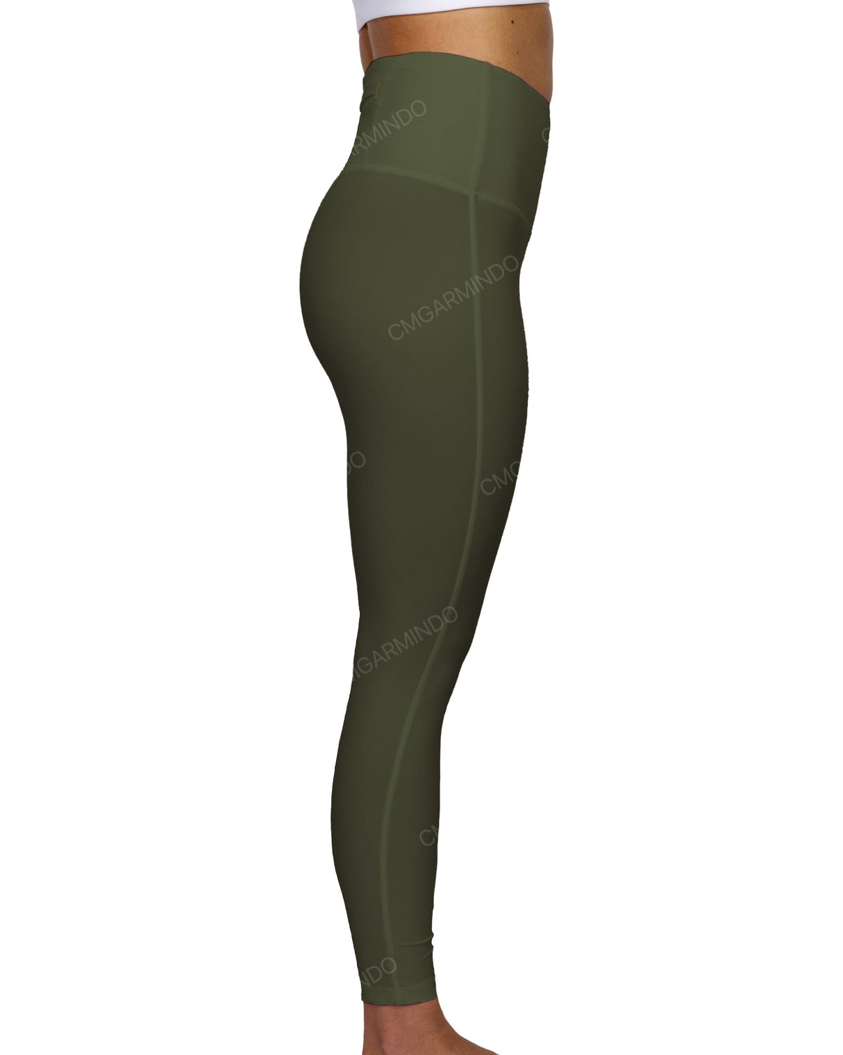 High Rise 7/8 Length Leggings