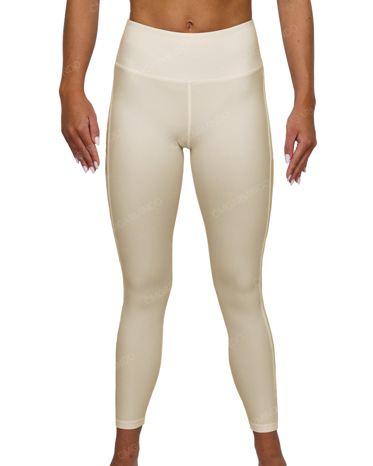 Mid Rise 7/8 Length Multiplanel Leggings