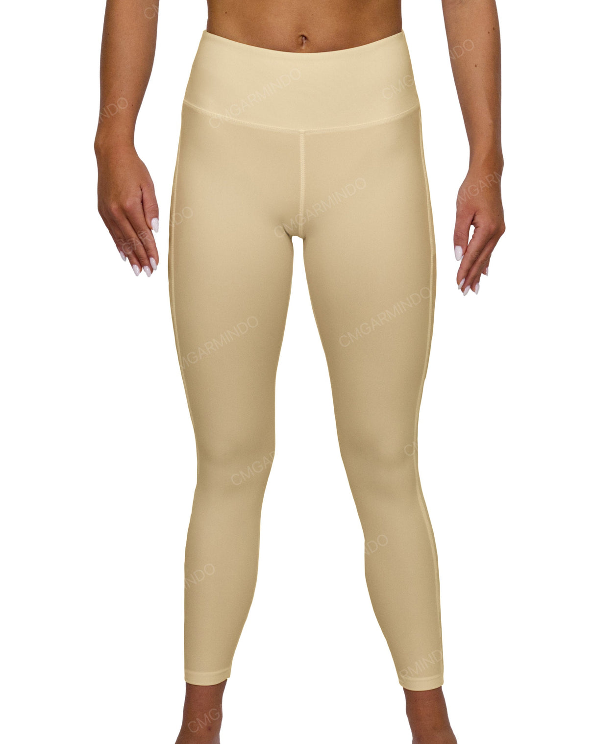 Mid Rise 7/8 Length Multiplanel Leggings