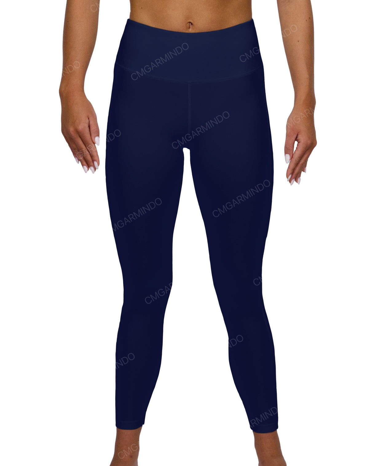 Mid Rise 7/8 Length Multiplanel Leggings