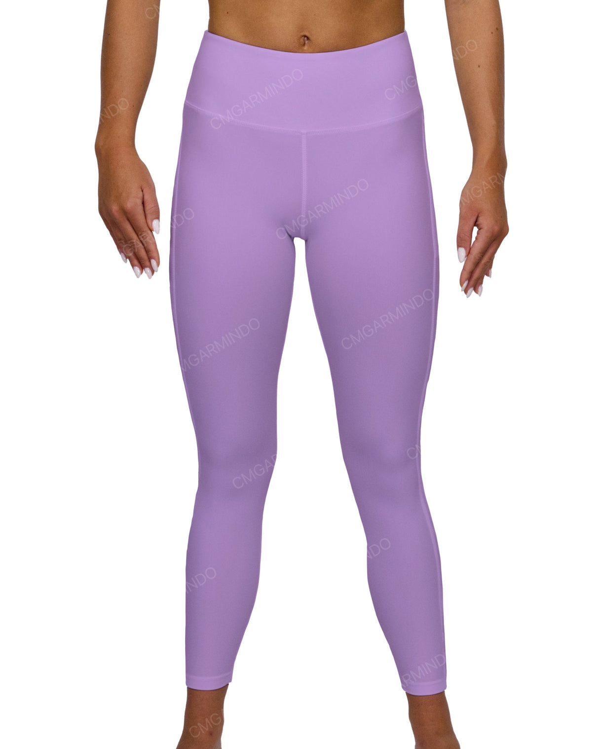 Mid Rise 7/8 Length Multiplanel Leggings