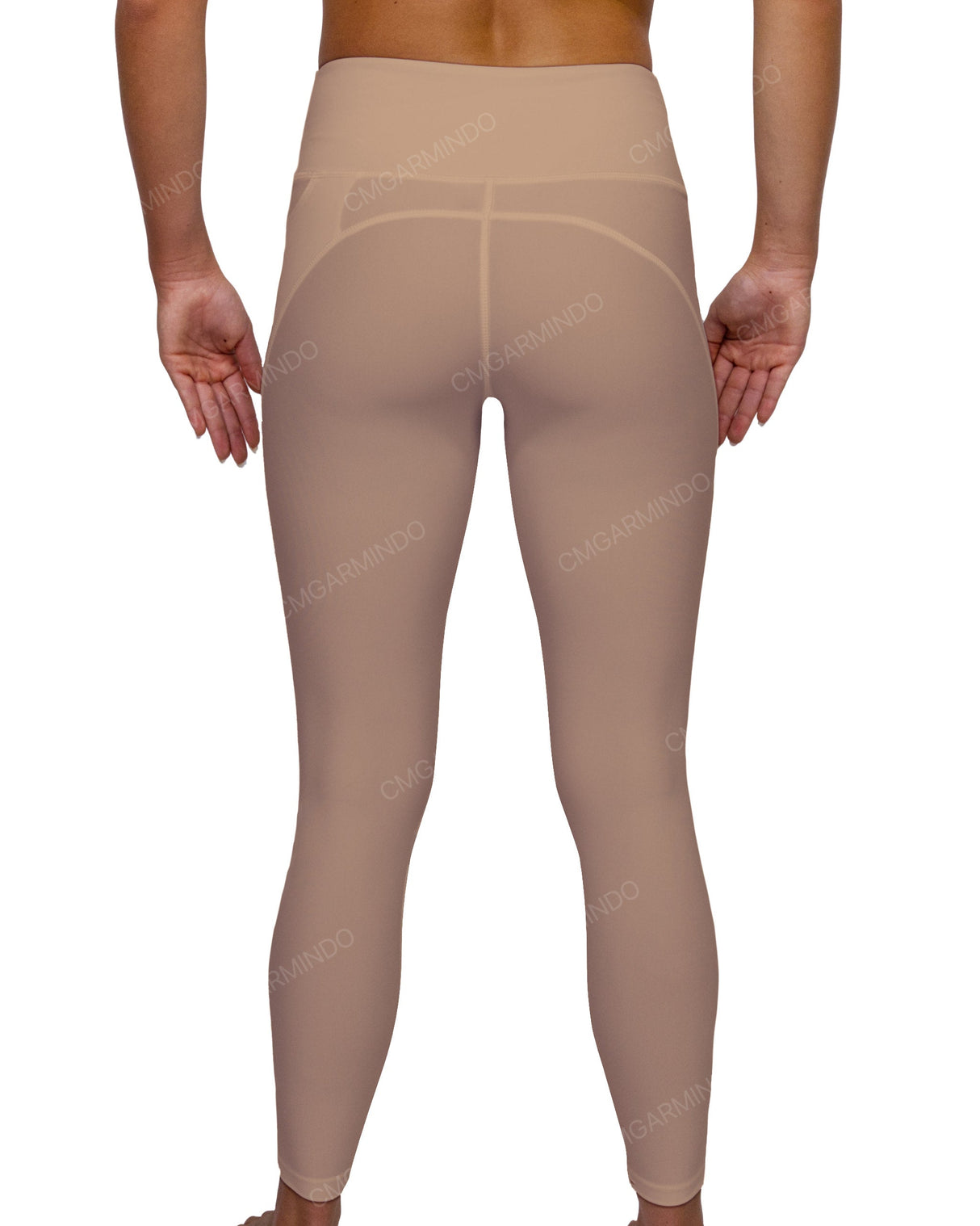Mid Rise 7/8 Length Multiplanel Leggings