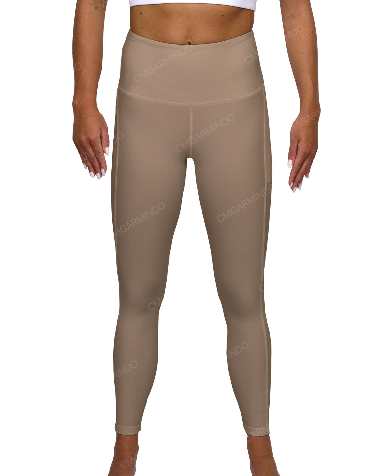 High Rise 7/8 Length Multipanel Leggings