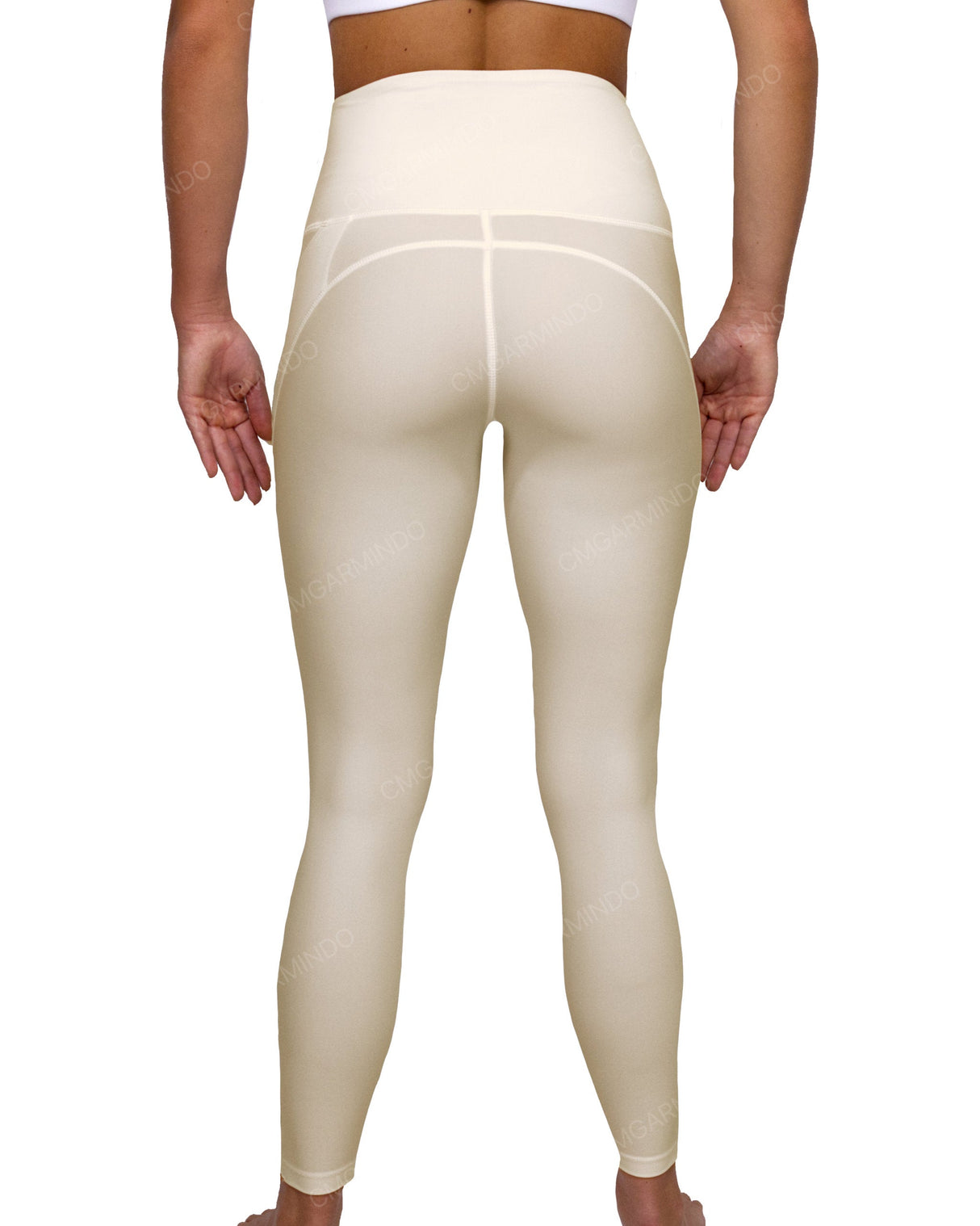 High Rise 7/8 Length Multipanel Leggings