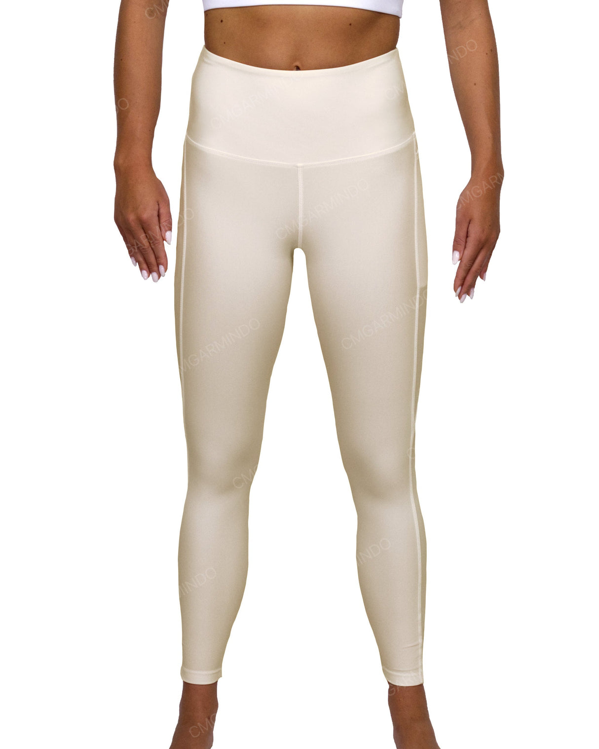 High Rise 7/8 Length Multipanel Leggings