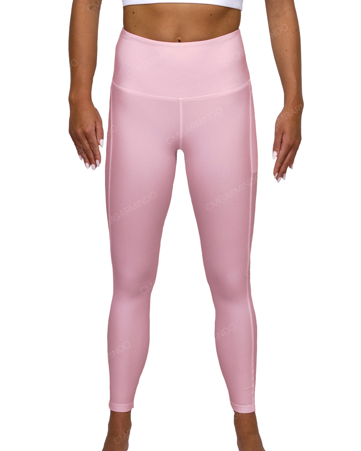 High Rise 7/8 Length Multipanel Leggings