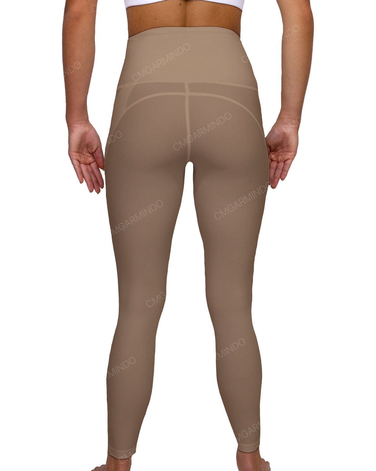 High Rise 7/8 Length Multipanel Leggings